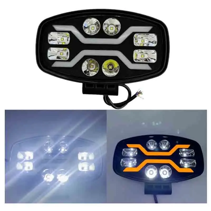 ボルボトラック用LEDフロントフォグランプ,グリルバンパーライト