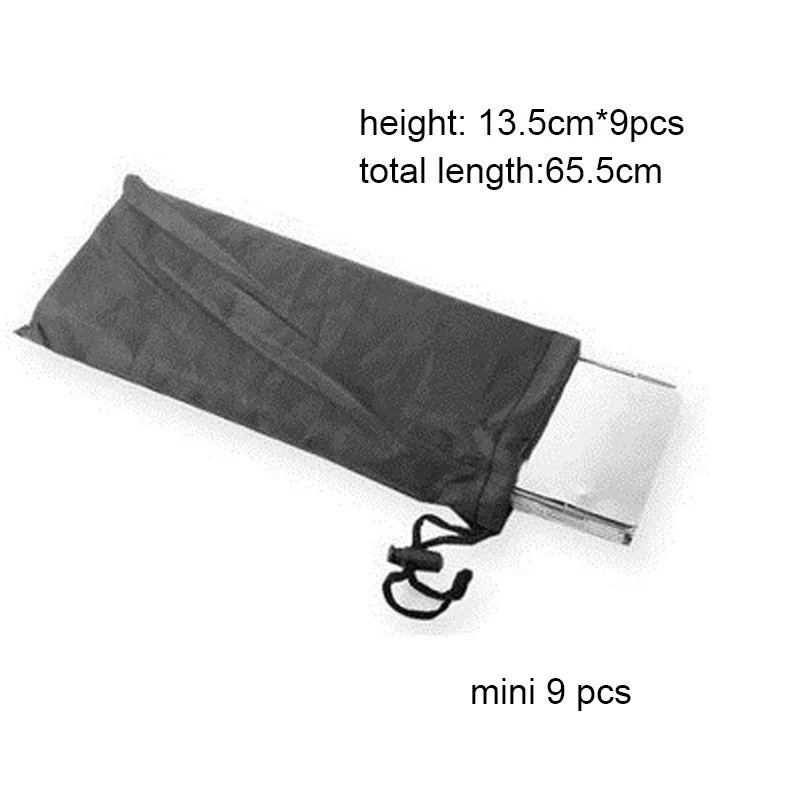 Foldable Camping Windshield Set 5