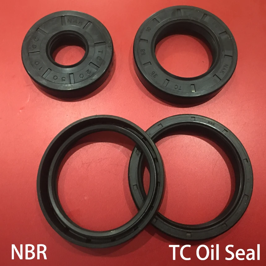 

35*72*7/8/10/12 35x72x7/8/10/12 35*82*7 35x82x7 Nitrile Rubber NBR Double Lips Spring TC Gasket Radial Shaft Skeleton Oil Seal