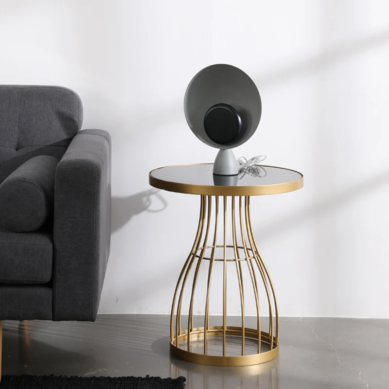 

Маленький современный боковой стол, роскошные минималистичные круглые журнальные столики в центре, для гостиной, металлический стол, салон, Скандинавская мебель