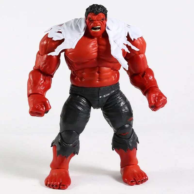 Hot Toys Marvel Legends The Grey Red Hulk Collection Action Figure 21Cm Giocattoli Per Bambini