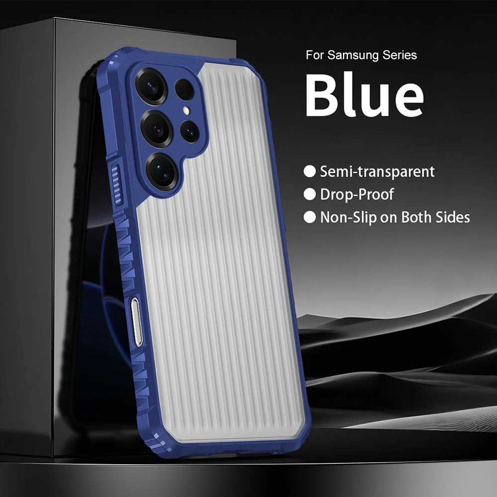 Matte Armor Shockproof Phone Case - Durable Protective Cover