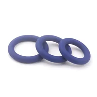 3 Größen Silikon Penis ringe männliche Verzögerung Ejakulation Penis dauerhafte Erektion Hodensack Hoden Zurückhaltung Erwachsenen Spiel Sexspielzeug für Männer 3