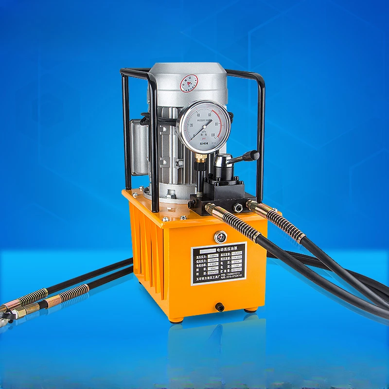 

Double circuit ultra-high pressure electric pump hydraulic pump station hydraulic oil pump power 1.5KW kW