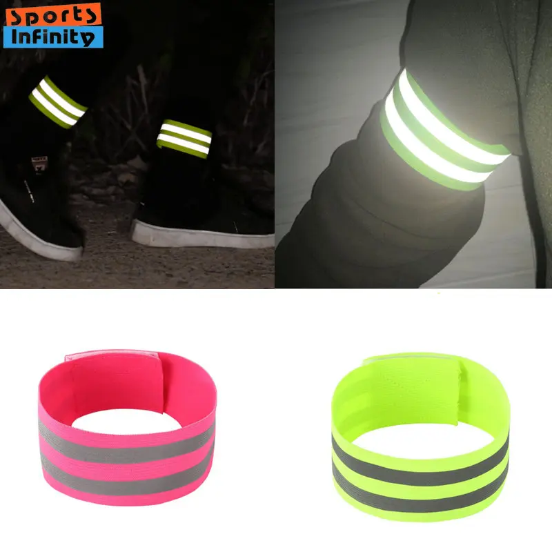 Reflective Arm Bands for Night Running Cycling