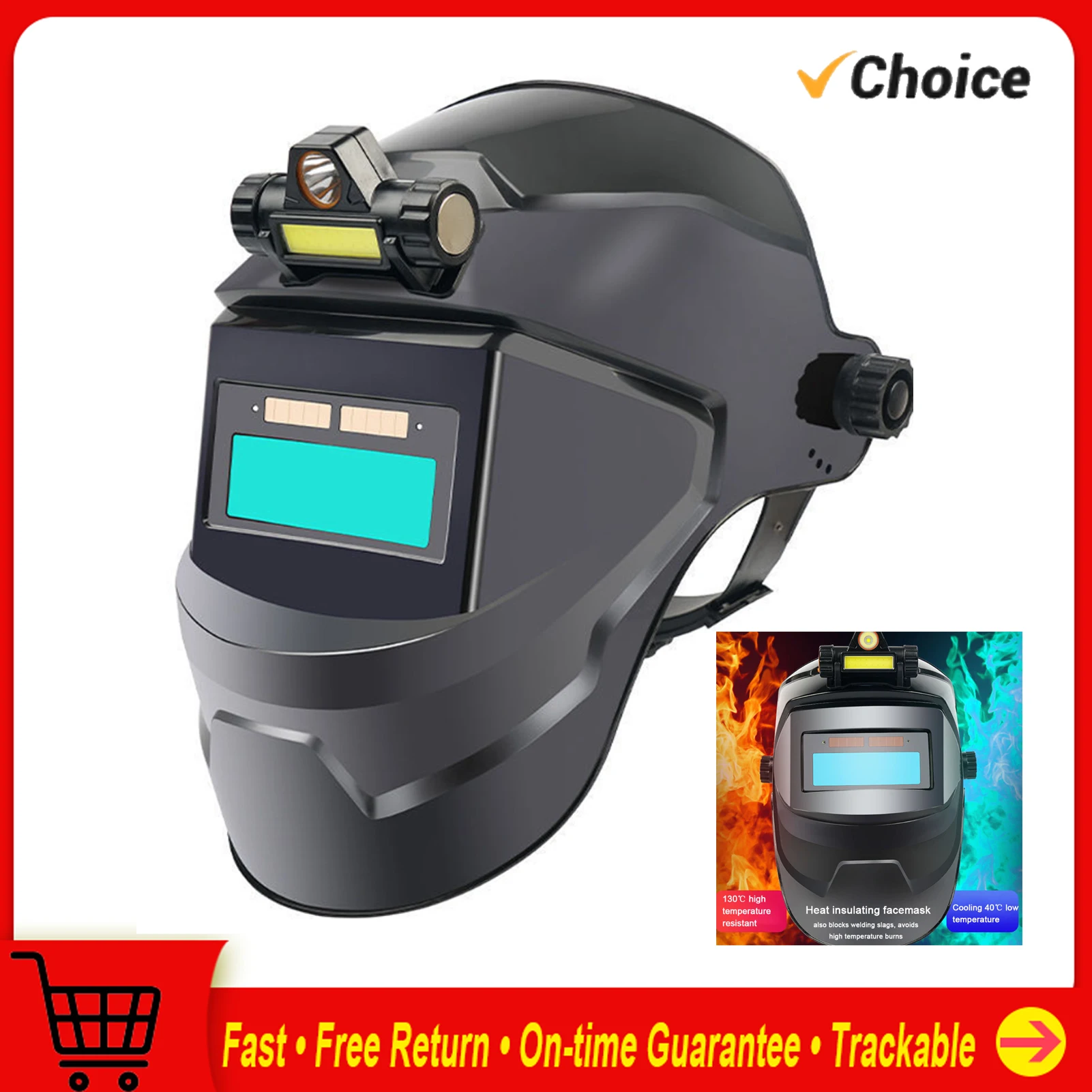 Solar Auto Darkening Welding Mask www.aliexpress.com