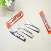 1pcs Mini Steel Shear Fish Line Scissors 15g 10.5cm U-shaped Fishing Line Fly Tying Tool Tackle Gear Scissors Sewing 5