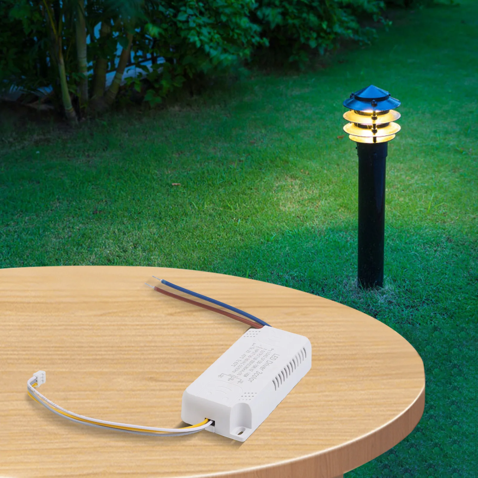 LED Driver 3color Adapter 8-24W 20-40W 30-50W 40-60W 50-70W For LED Lighting Non-Isolating Transformer Driver Replacement