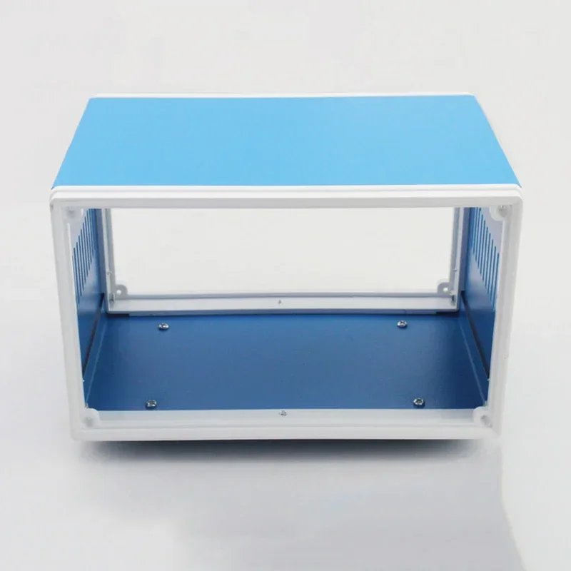 272x138x213mm Fer électronique Boîtier jonction DIY Case Bleu