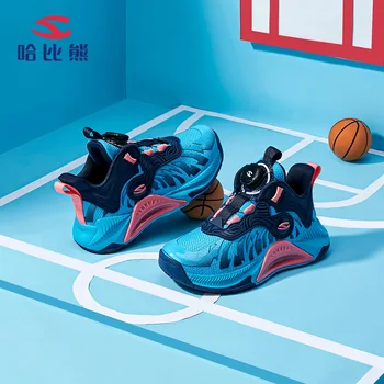 Kids Big Boys Basketball Boots Sneakers High Quality Children Tennis Toddlers Sports and Running Casual Shoes New Arrival 2