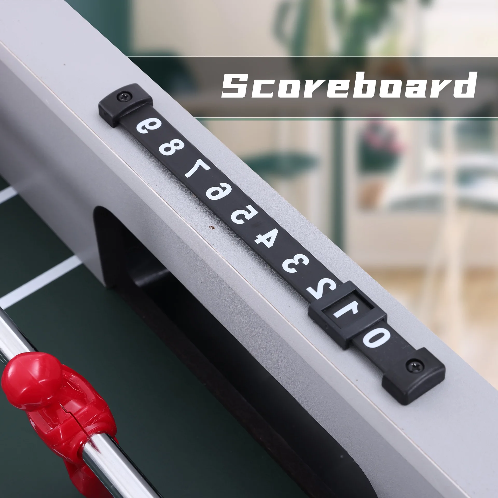 High Quality Luxury Metal Foosball Table Game Table Soccer for Entertainment