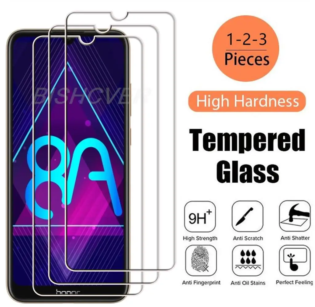Закаленное стекло для Honor 8A, 6,09 дюйма, Honor 8A Prime, искусственная кожа, свет-L29, защитная пленка для экрана телефона, защитная пленка