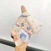 Milk candy rabbit 10cm baby clothes cute cotton doll clothes pajamas with eye mask set 5