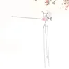 Cute Hairpin Updo Bridal Moon Design Stick Tassel Bun Elegant Women's Accessory 4