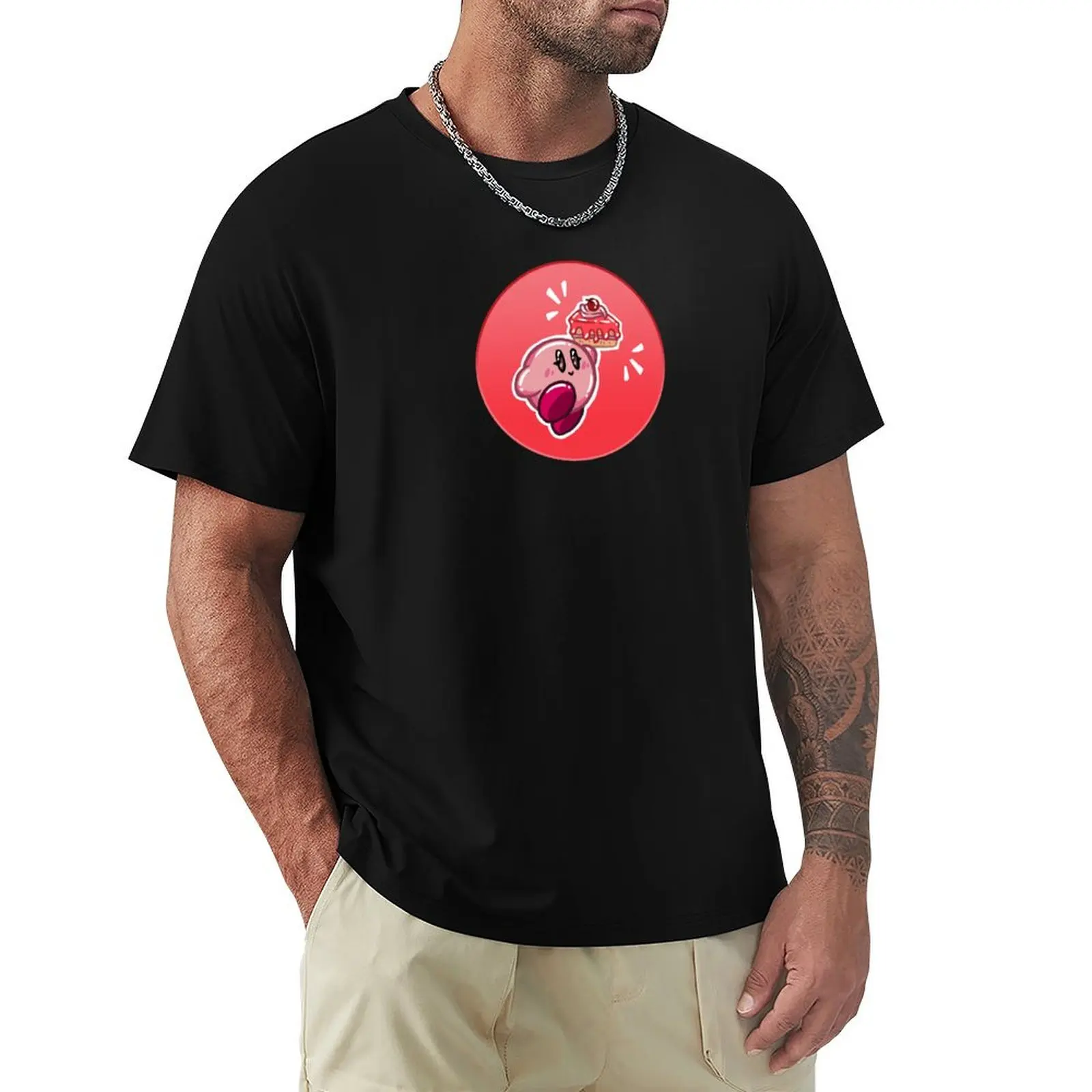 

Cake Time! T-Shirt Short sleeve tee blanks vintage Men's cotton t-shirt