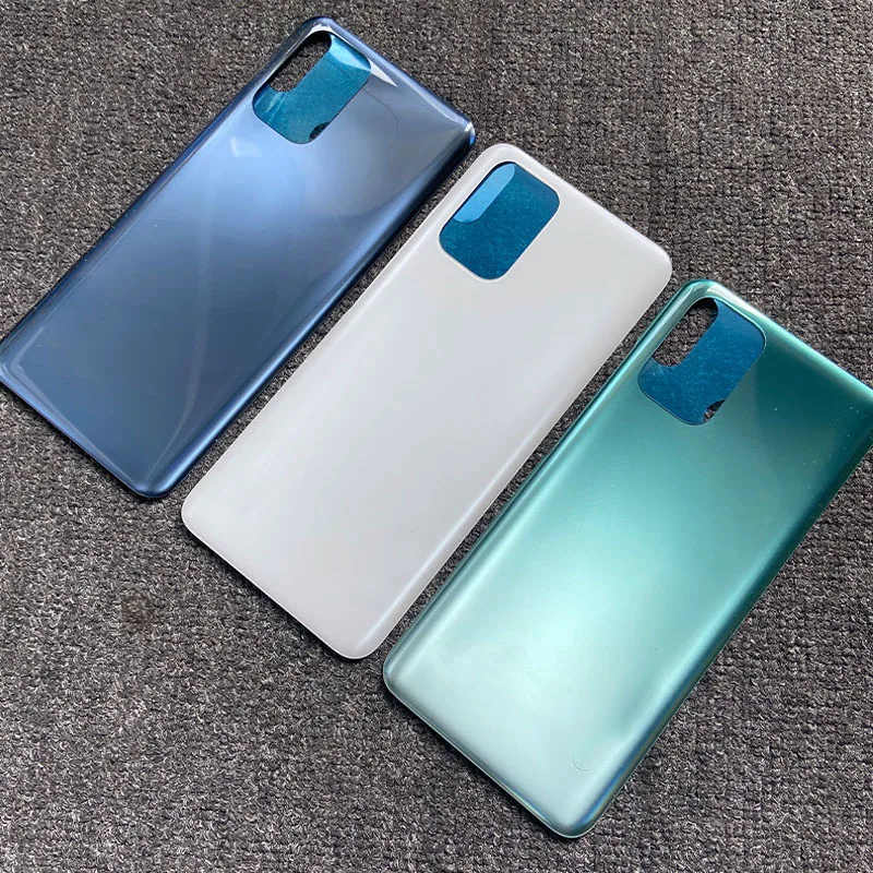 

10PCS Back Glass Battery Cover Rear Door Housing Case Panel For Xiaomi Redmi Note 10S M2101K7BG M2101K7BI M2101K7BNY M2101K7BL