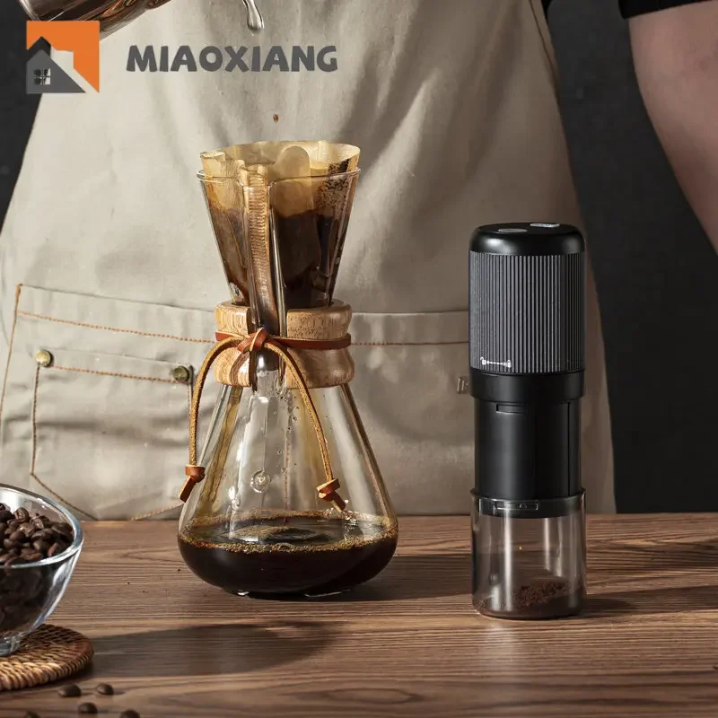 

GS3 Wireless Electric Coffee Grinder with Coffee Machine Hand Made Italian Mocha Drip Filter American Grinder Coffee Grinder