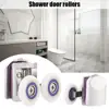 Durable Sliding Bathroom Accessories Double-Wheel Shower Door Rollers Replacement Wheel Runners 3