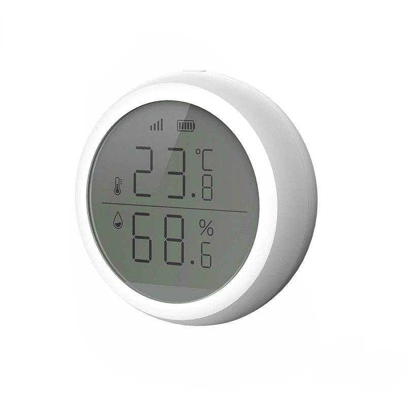 цена VITCOCO Smart Home Zigbee Temperature and Humidity Sensor Tuya Smart Detector Indoor Hygrometer Controller Monitoring