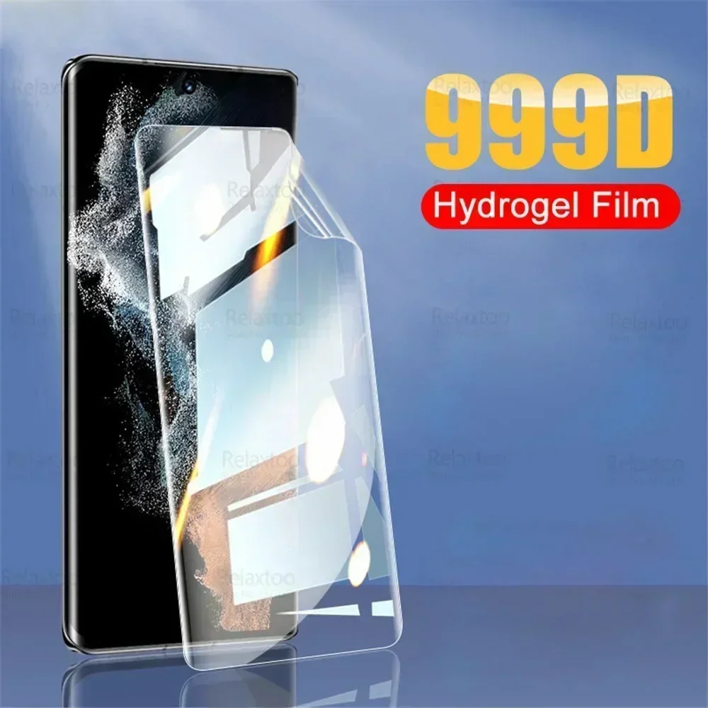 

Full Glue Hydrogel Film For Samsung Galaxy S22 Ultra Screen Protector Sumsung S21 FE 5G S20 Plus S10 Lite Note 20 S 22 Not Glass