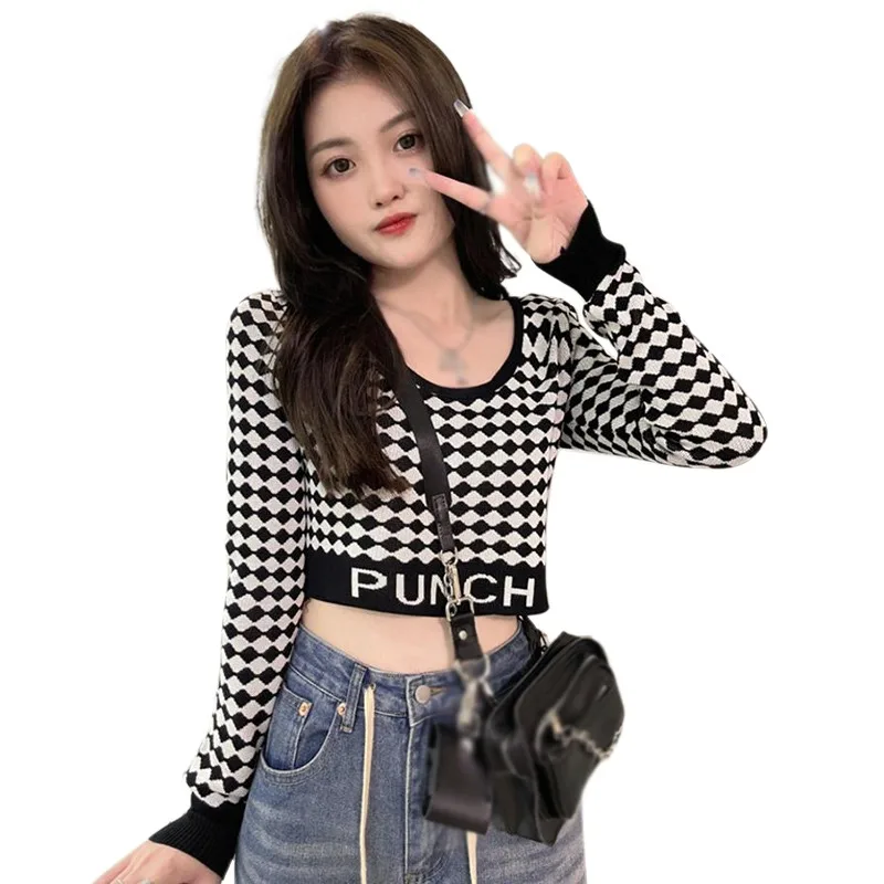 

Women's Tops Long Sleeve O Neck Knitted Base Slim Shirt Casual Tee T Shirt