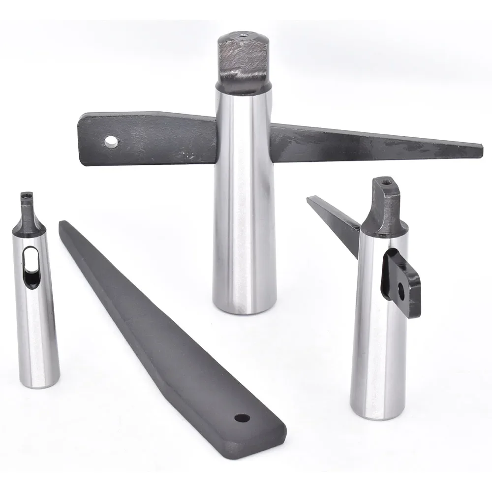 Reducing Sleeve MT1 to MT2 to MT3 MT4 MT5 Flat Tail Morse Drill Sleeve Tapered Shank Drill Milling Lathe Transfer Chuck