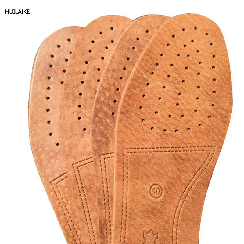 Plus Sizes 3644 Ultra Thin Breathable Deodorant Leather Insole Non