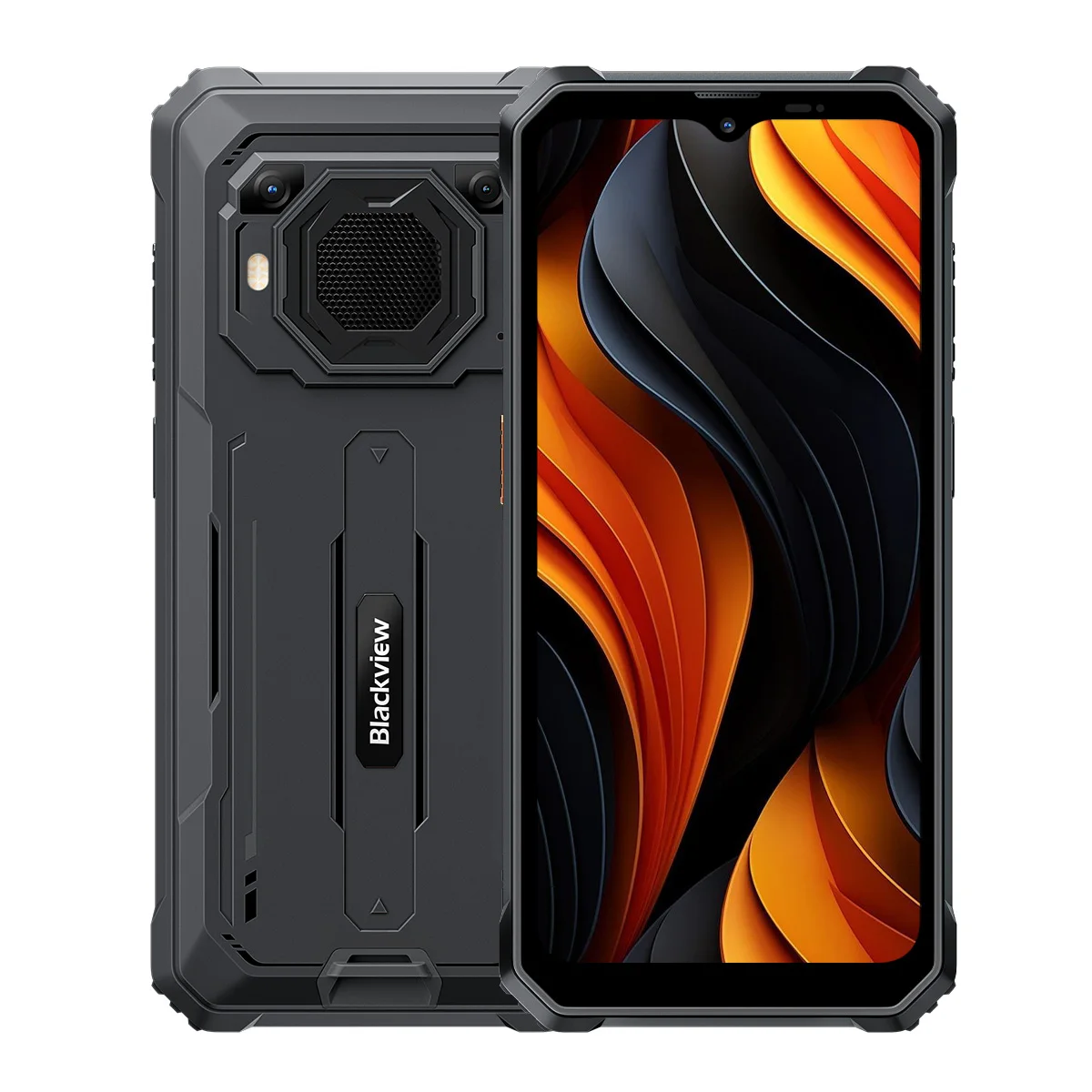 Blackview-BV6200 plus-頑丈な携帯電話,Android 14,11000mah,6.56