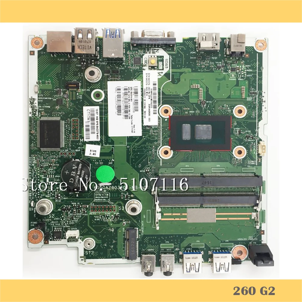 

High Quality Desktop Motherboard For HP 260 G2 843379-003 6050A2803501-MB-A01 843379-603 842606-003 Will Test Before Shipping