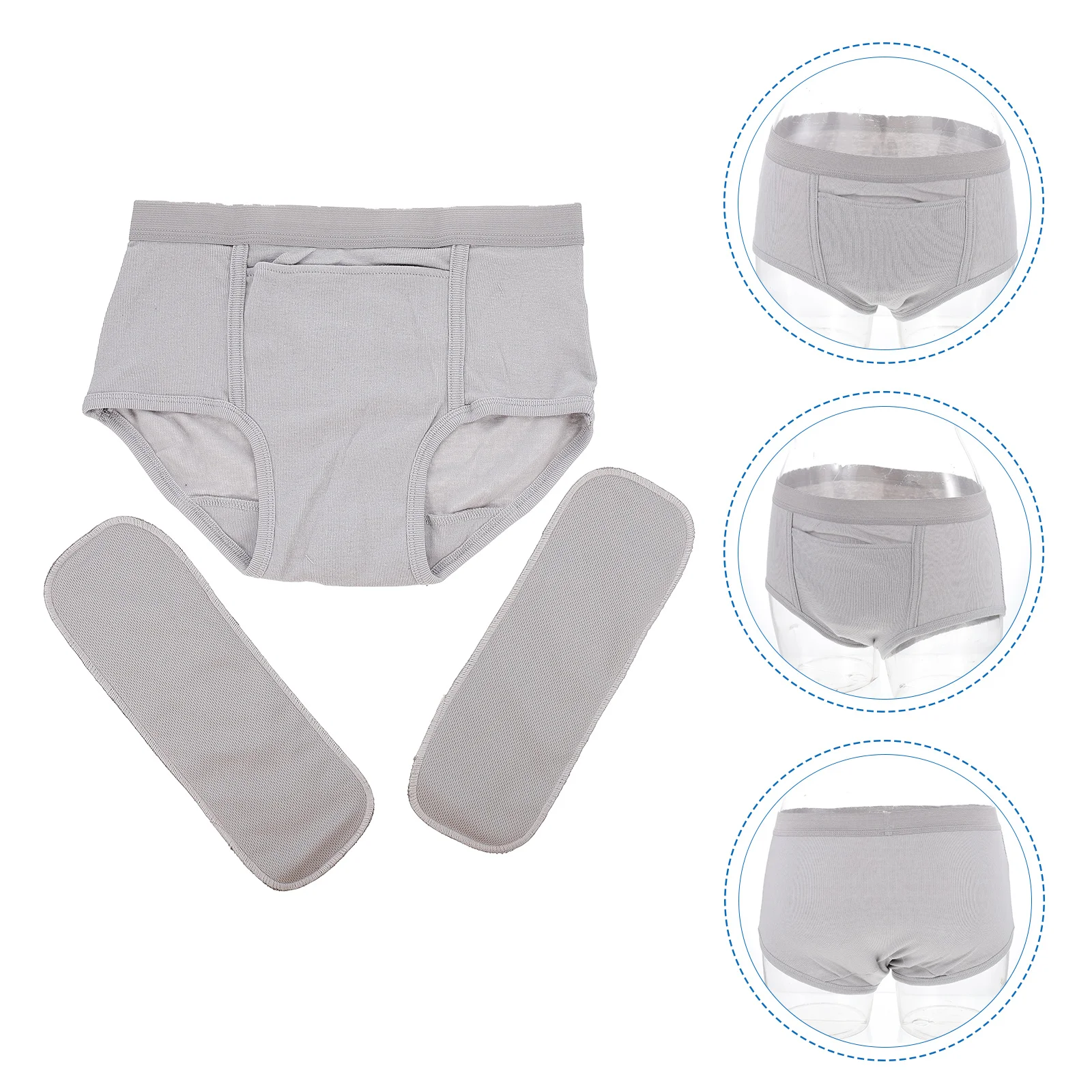 

Elderly Incontinence Diapers Cloth Nappies for Panties Reusable Adult Adjustable