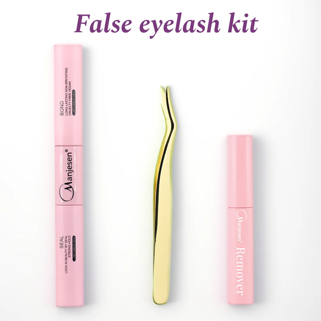 DIY Makeup Set Lash Bond and Seal Eyelash Glue Remover Applicator