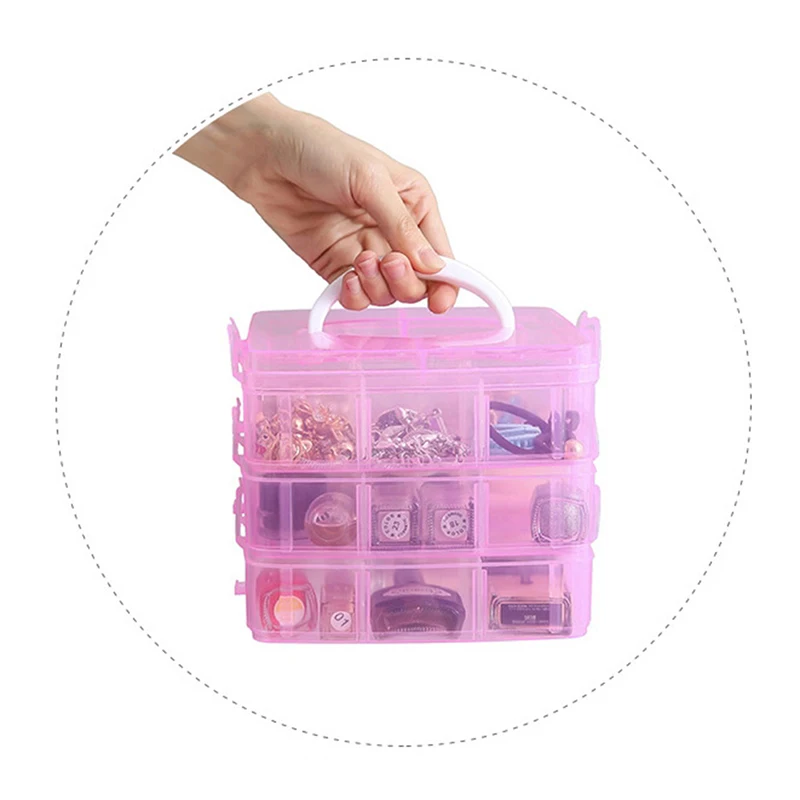 Transparent Bead Organizer Box With Removable Compartments Pp 36 Grids  Anti-deformation Bead Storage Case For Jewelry - Storage Boxes & Bins -  AliExpress