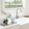 Acrylic Rectangular Transparent Tray For Makeup, Washing, Storage, Kitchens, Fruits, Snacks, And Various Uses 1