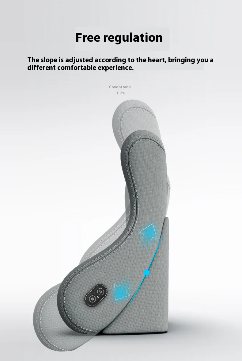 Adjustable Heating & Massage Back Support Pillow