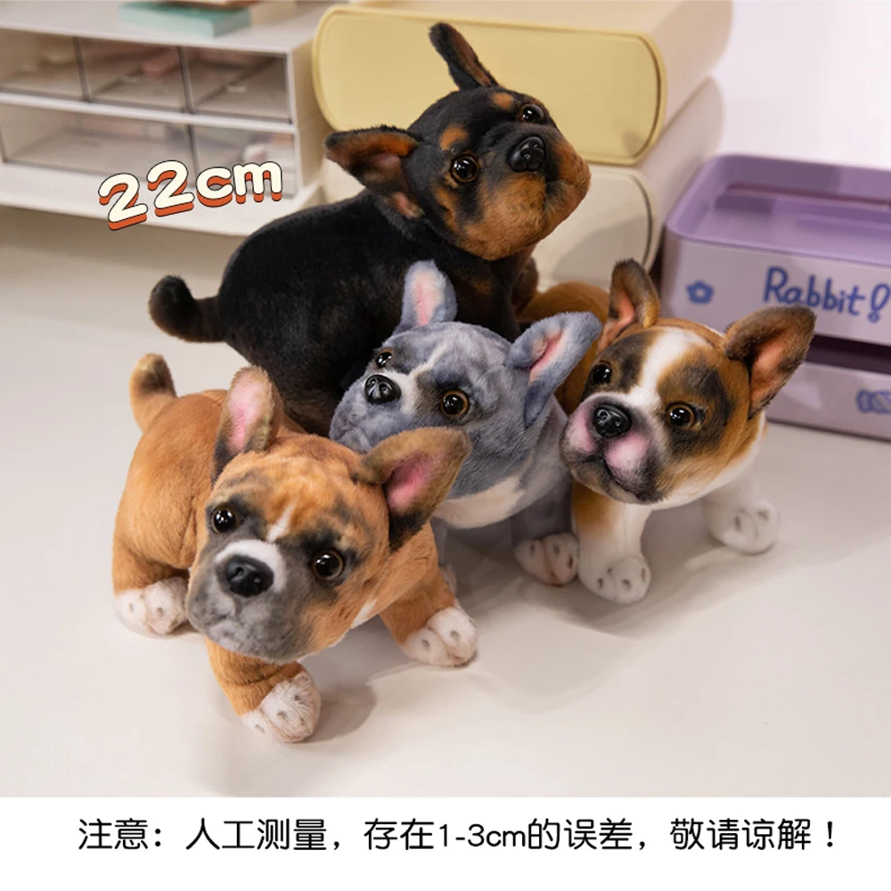 Cute Plush French Bulldog & Pug Stuffed Animals - Perfect for Cuddling, Gifting, and Home Décor