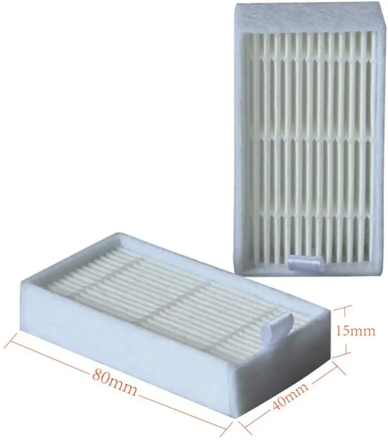 Description Picture 4 of itemHEAP Filter Mop Cloth 10pcs side Brush for chuwi ilife v5s life v5 pro x5 V3L V5 V3S V3S pro V50 Robotic Vacuum Cleaner Parts