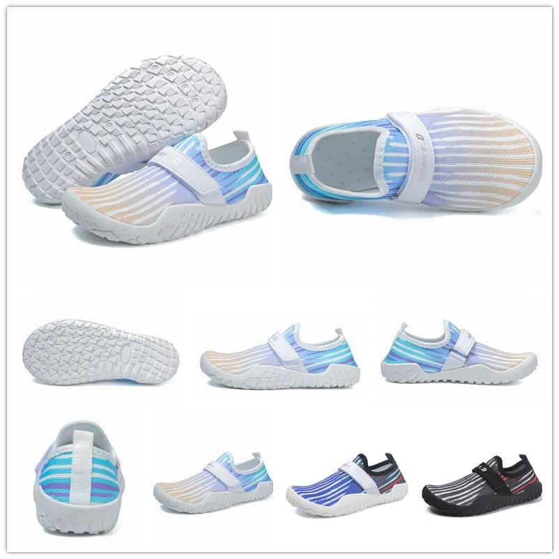 Children Water Sports Sneakers Kids Aqua Shoes Beach Barefoot Quick Dy Water Shoes For Swimming Pool Seaside Upstream Wading New