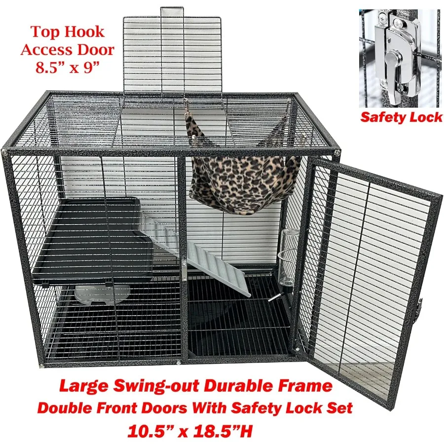 Two Story 4-Level Small Animal Unit 6