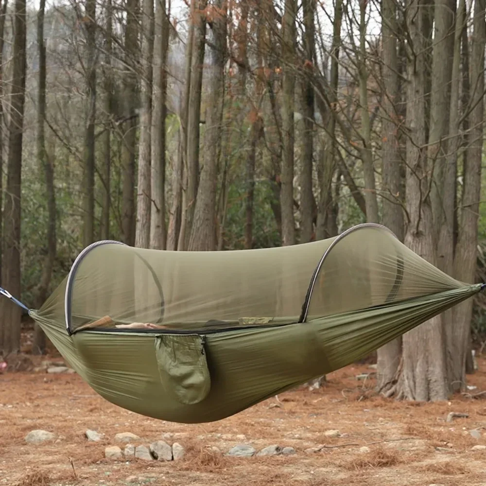 Camping Hammock 2 Person Mosquito Net Portable Outdoor Furniture Bed Sleeping Tent