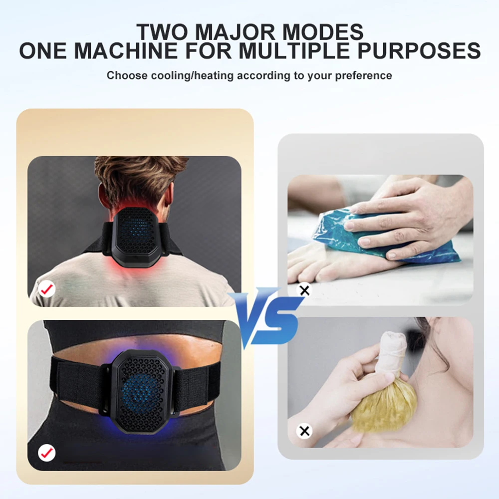 NEW Red&Blue Light Heat Cold Therapy Device for Body Pain Relief Cold Warm Arthritis Physical Therapy Equipment Massager 10℃-43℃