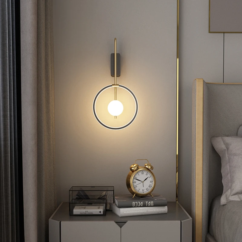 

Modern Minimalist LED Bedroom Wall Light Home Decor Luxury Interior Wall Light Bedroom Night Light Wall Decoration Wall Lamp