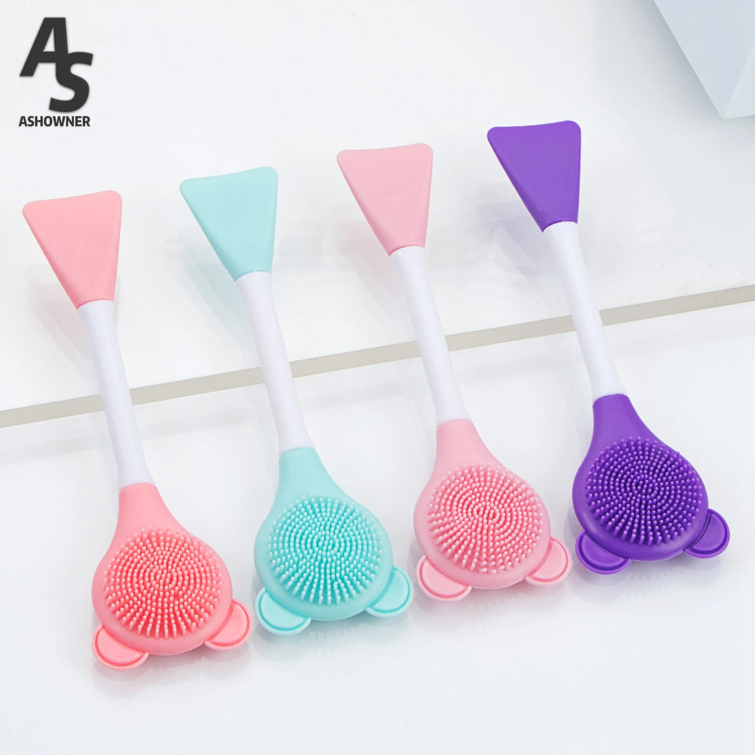 1pcsFaceMaskBrushSiliconeGelFacialMaskDIYBrushesOriginalSoftFashionBeautyWomen