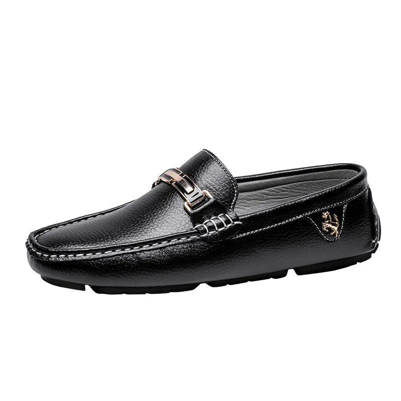 2024 Slippery Shoes Luxury and Comfortable Soft Shoes - White Casual Shoes for Men