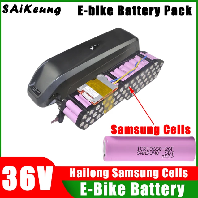 Ebike Replacement Battery Compatible with 36V Samsung SDI Ebike