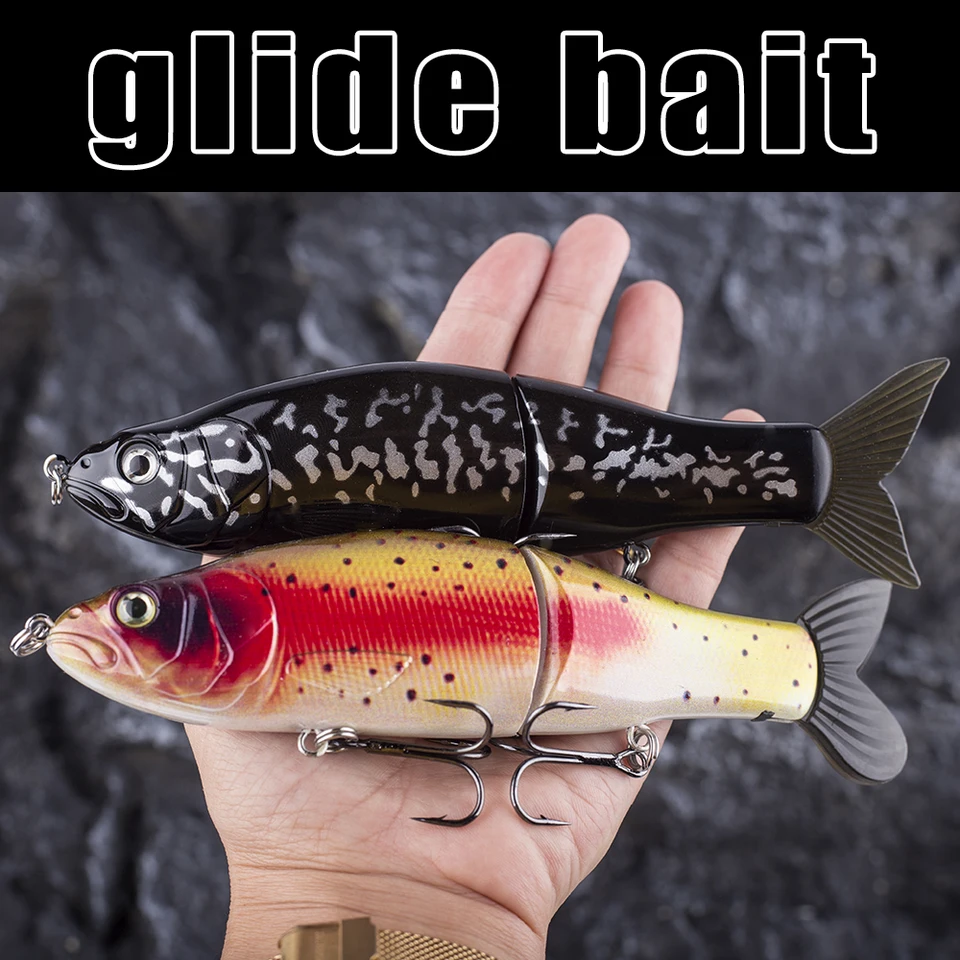 Leurre Souple Swimbait Multi-articulé 18cm/62g - Gros Poissons Mer Et Rivière