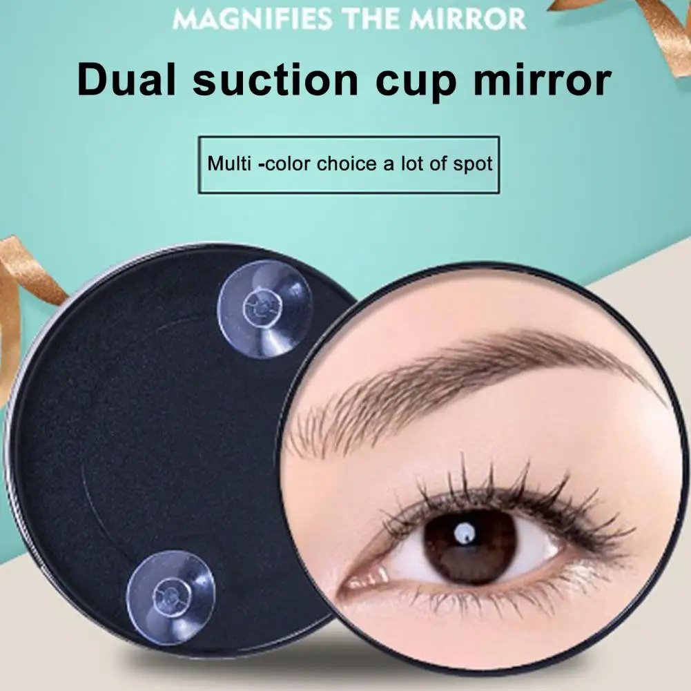Bathroom Mirror Suction Cup 30X Magnifying Hand-held Magnifying Mirror with Tweezers Makeup Mirror Bathroom Supplies 4