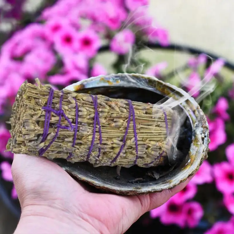 Lavender Smudge Stick Lavender Bundles For Burning Bundles For Cleansing House Meditation Yoga Negative Energy Cleanse