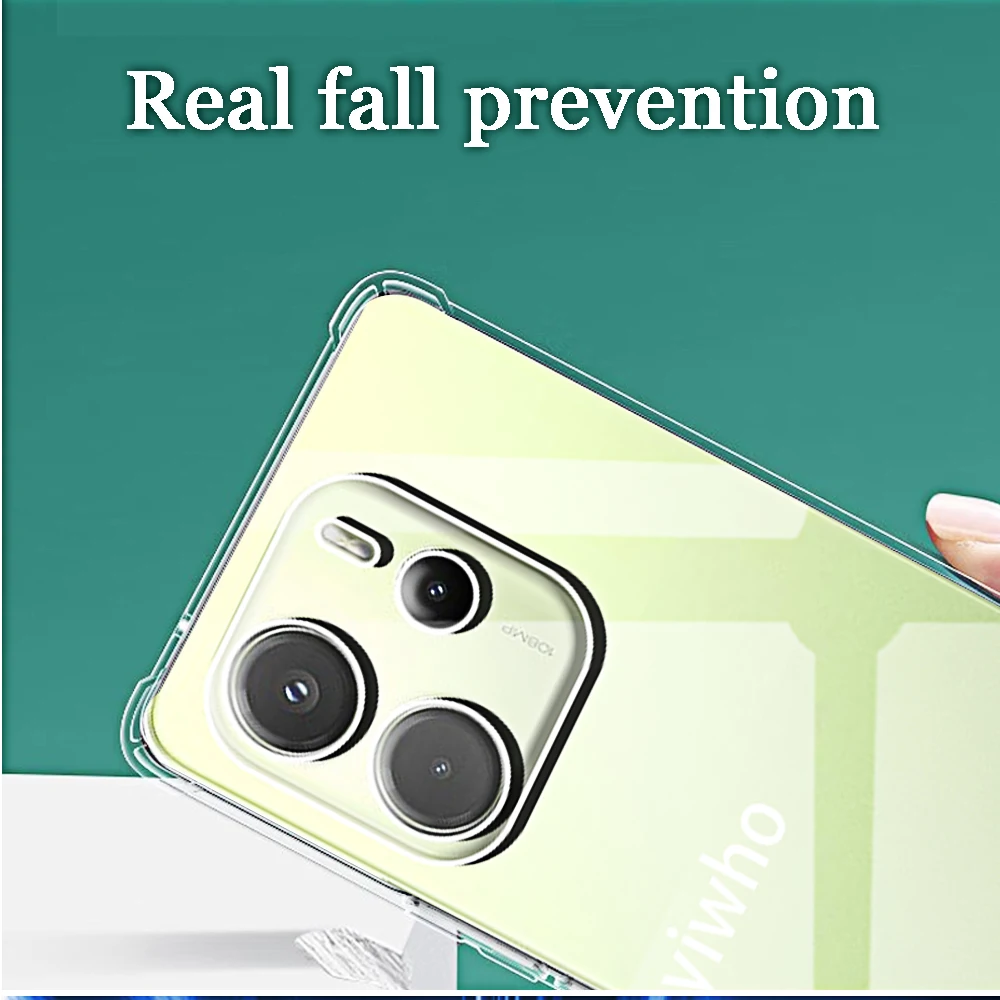 Shockproof Transparent Back Phone Case