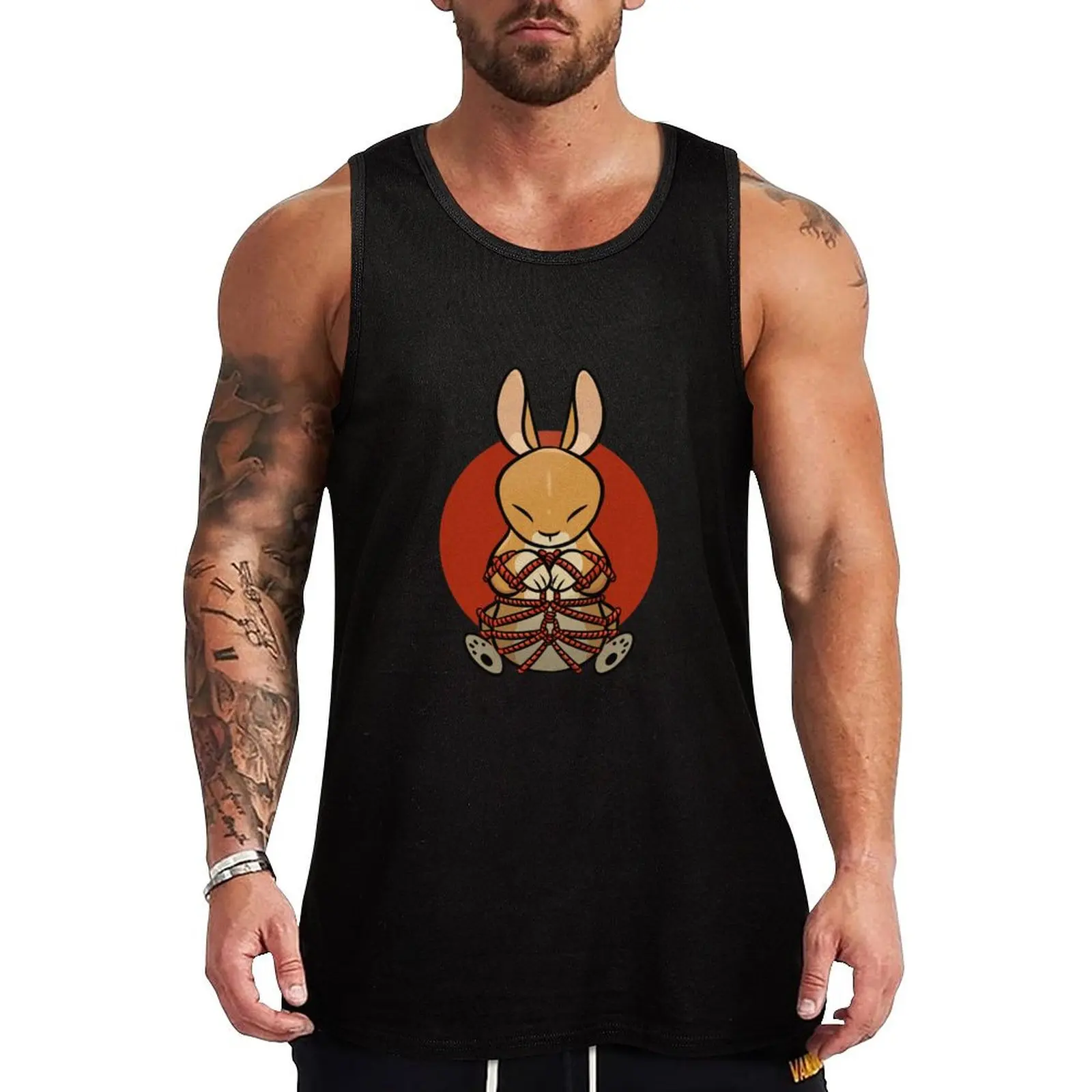 

Rope Bunny Tank Top Men's t-shirt gym for men