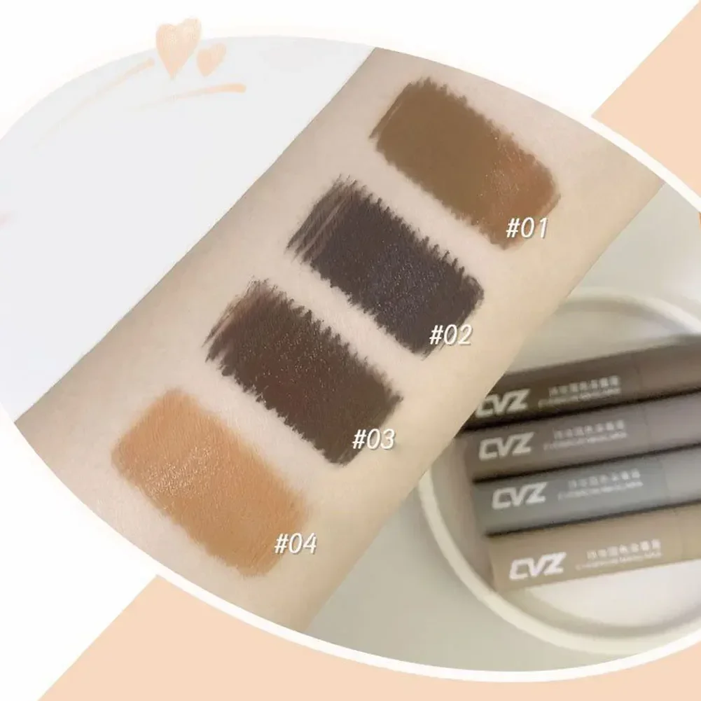 4 Colors Long Lasting Waterproof Eyebrow Mascara Cream Eye Brow Shadow Makeup Beauty Comstic Tools with Brush Dye Eyebrow Gel 4